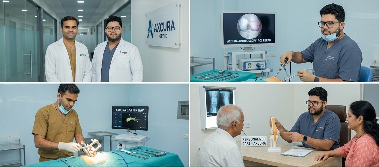 Dr. Sumit Prajapati and Dr. Hardik Nayak - Axcura Ortho