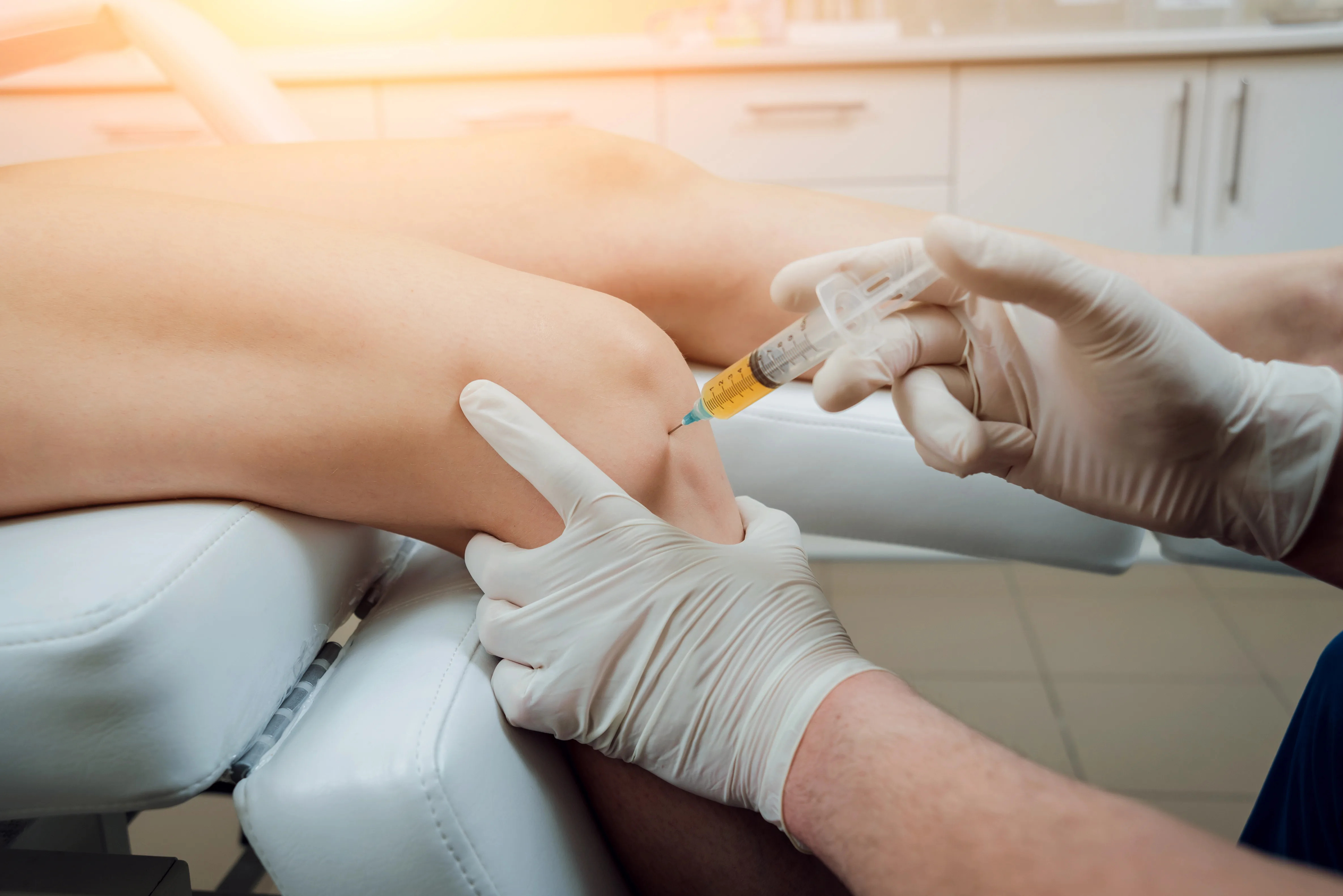 PRP injection therapy procedure — Axcura Ortho, Mehsana